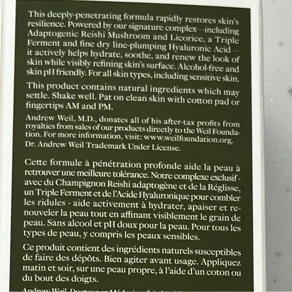 New ORIGINS Mega-Mushroom Relief & Resilience 200ml Soothing Treatment Lotion - Picture 6 of 9